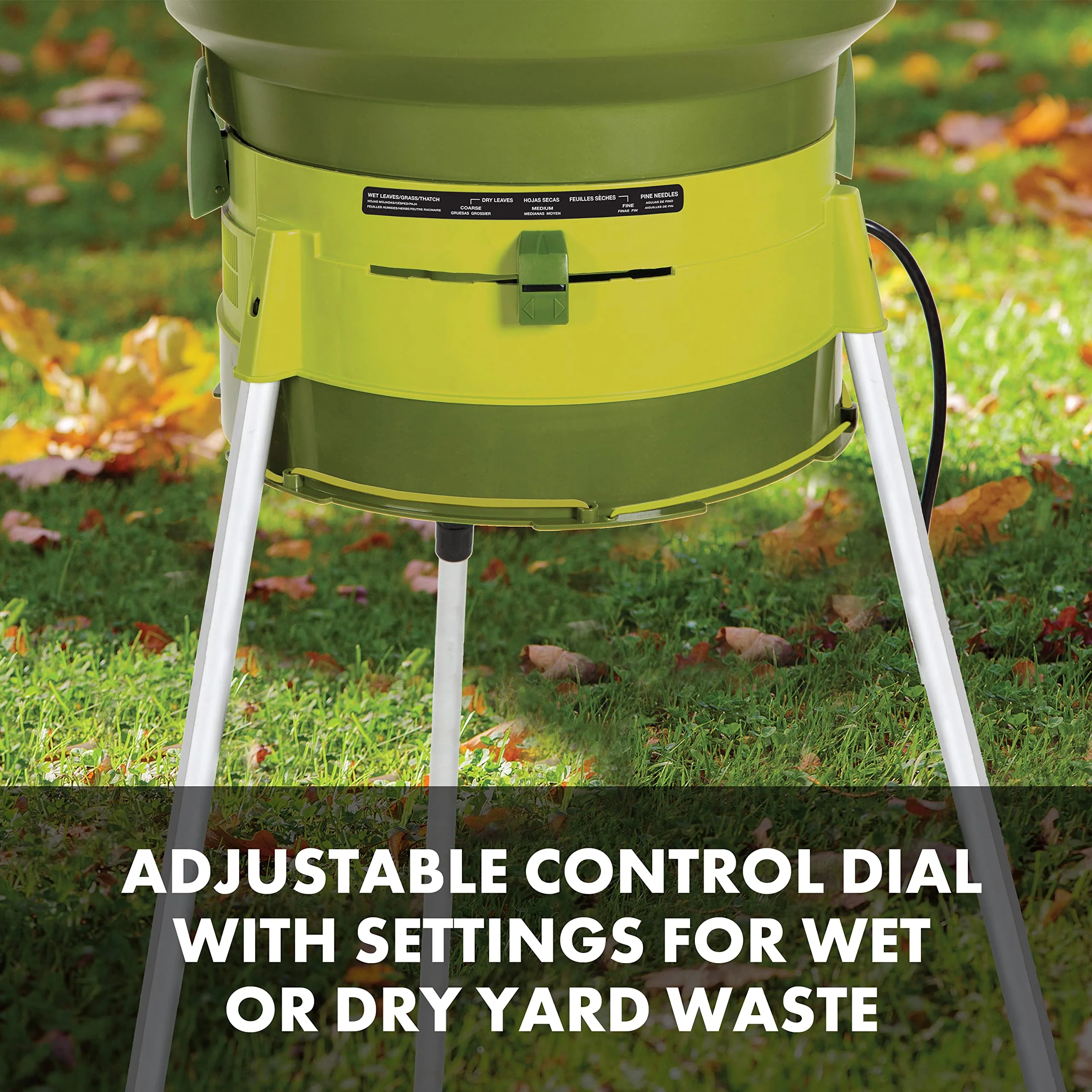 Sun Joe Electric Leaf Mulcher 13-Amp 16:1 Reduction Ratio