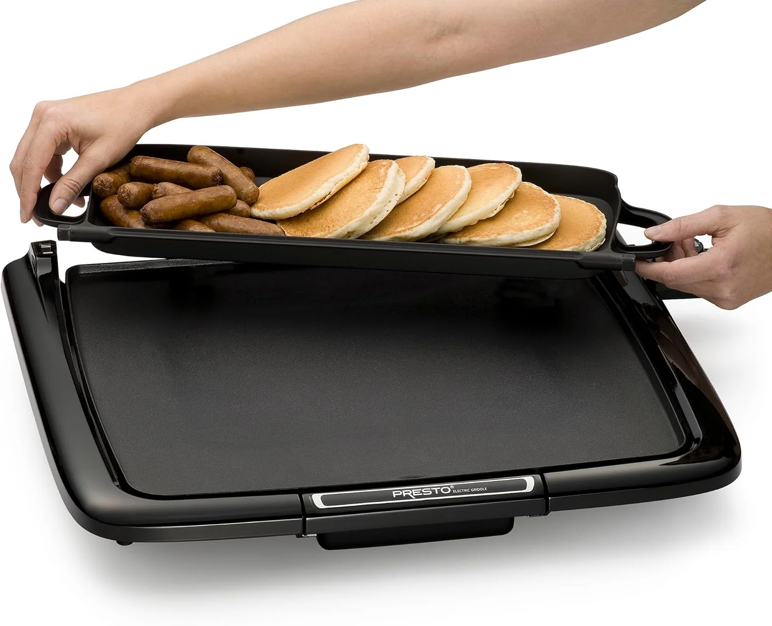 Presto 07023 XL Cool-Touch Electric Griddle and Warmer Plus