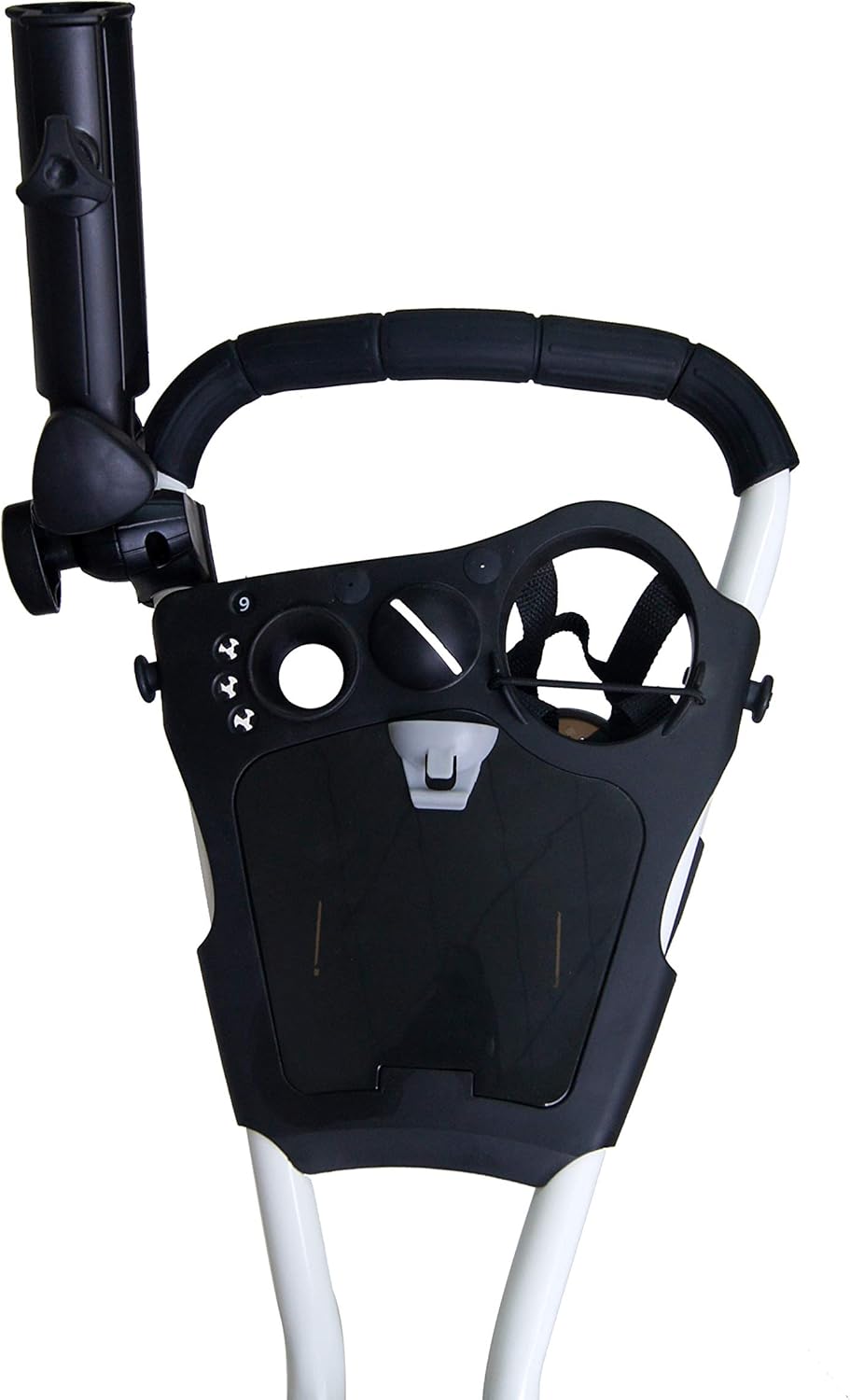 360 Swivel 3 Wheel Push Pull Golf Cart with 360 Rotating Front Wheel, One Second to Open and Close Folding Cart, Collapsible Cart