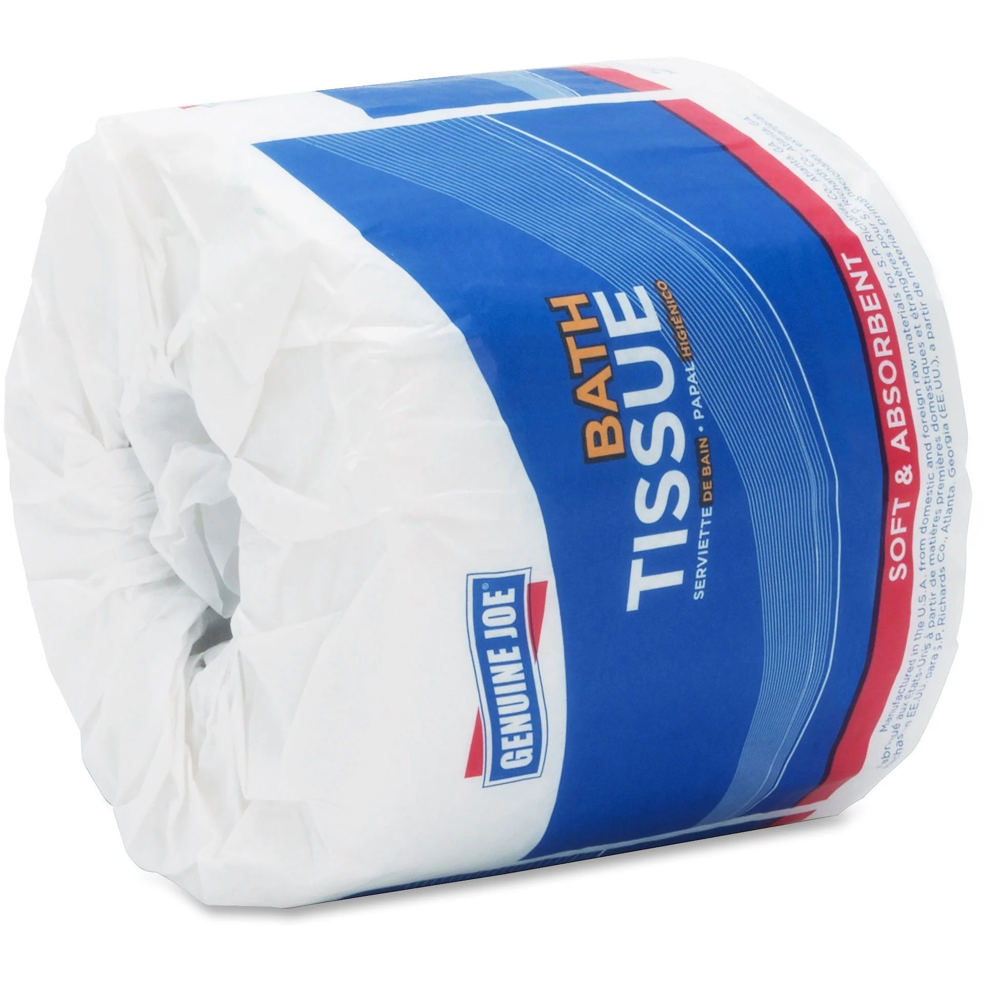2-Ply Standard Bath Tissue Rolls Genuine Joe