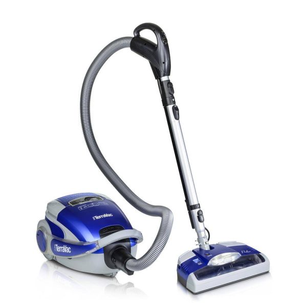 _Terra_B Blue TerraVac 5 Speed Quiet Vacuum Cleaner with Sealed HEPA Filter and Upgraded Blue Head