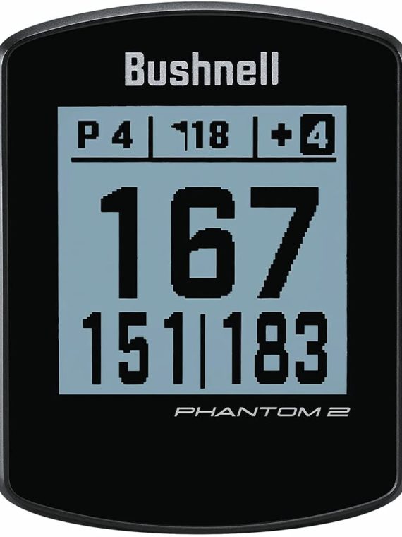 Bushnell Phantom 2 Golf GPS Rangefinder, Black