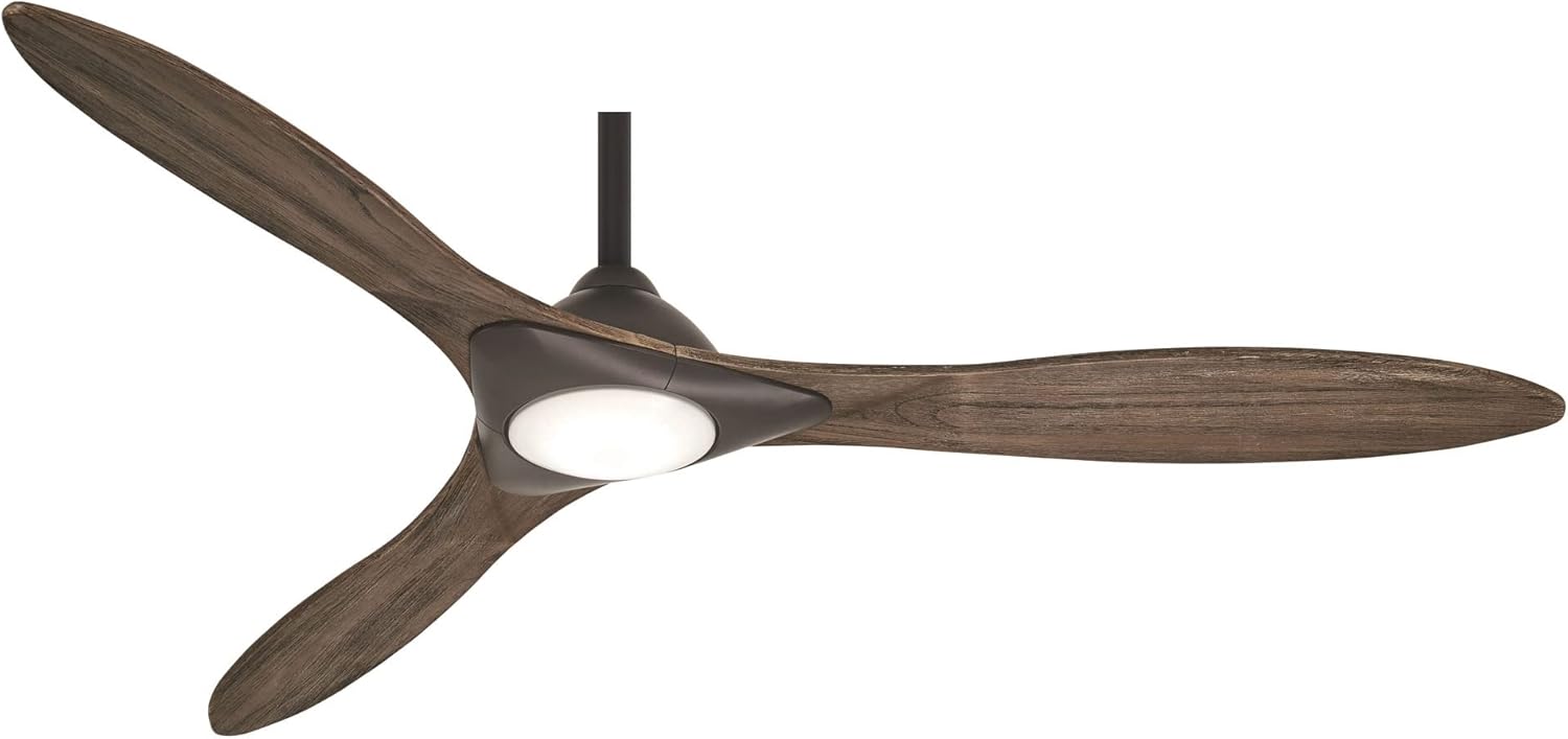 Ceiling Fan (Soft Brass/Flat White)