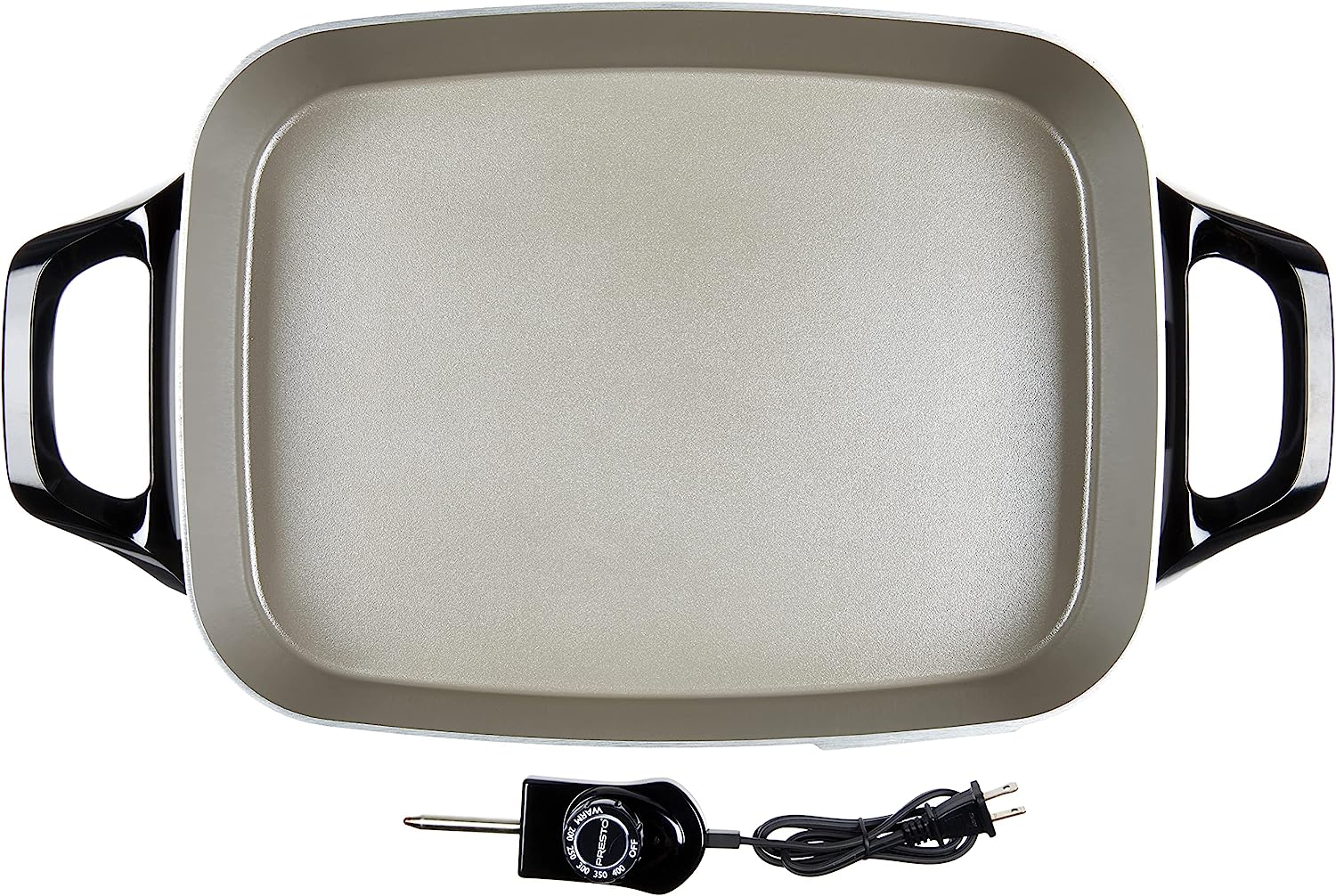 , Grey Ceramic 06856 Electric Skillet, 16