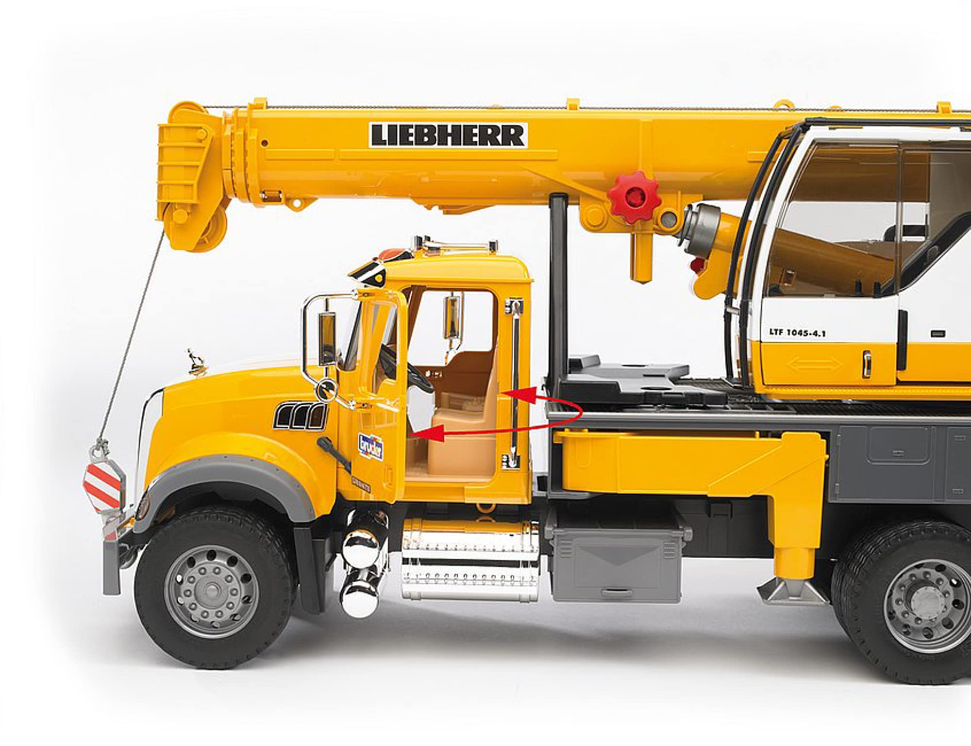 Bruder Granite Liebherr Crane Truck