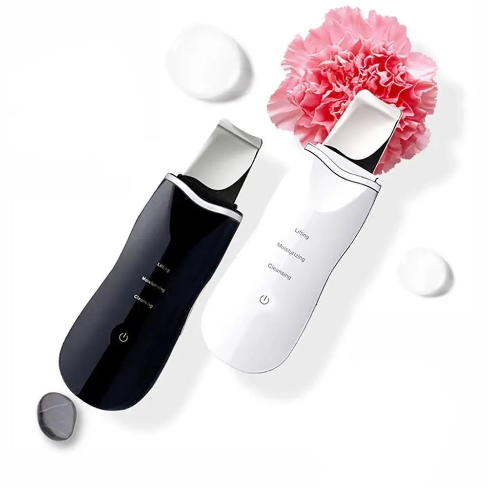 Ultrasonic Skin Scrubber Spatula Face Cleaner Scraper
