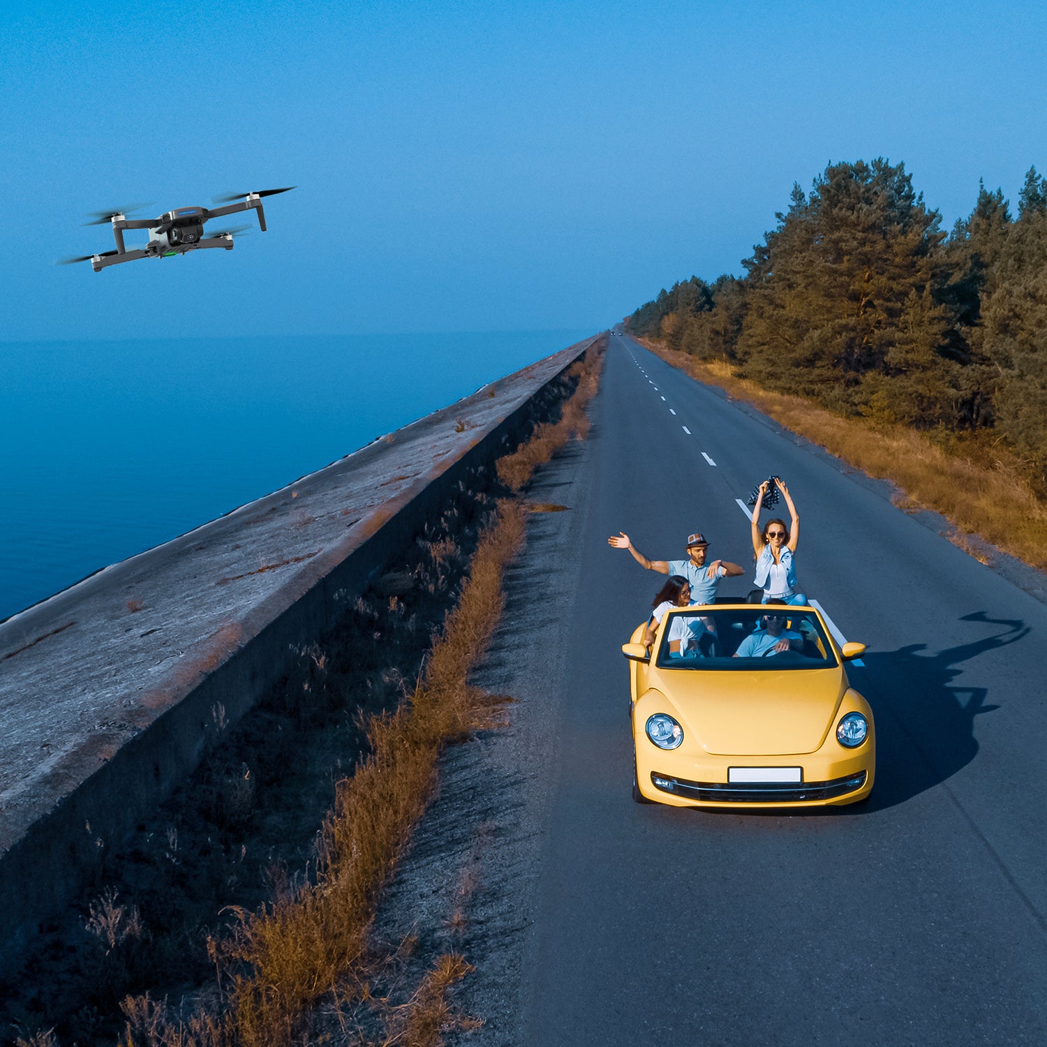 Snaptain - P30 4K Drone with Camera GPS and Remote Controller - Grey