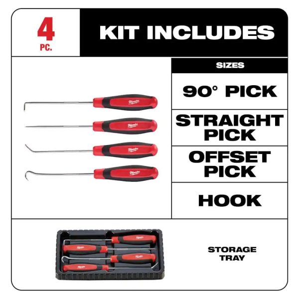 48-22-9515 Combination Metric Wrench Mechanics Tool Set   48-22-9215 Hook and Pick Set (19-Piece)