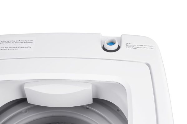 0.9 Cu. ft. Compact Topload Washer, White