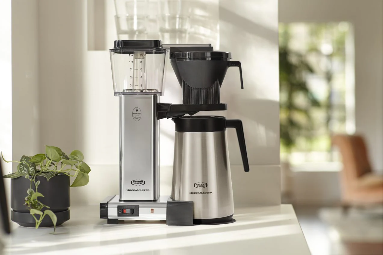 Moccamaster KBGT Coffee Maker in Polished Silver