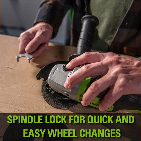 24V Brushless 4-1/2 in. Angle Grinder, Battery and Charger Not Included 3100502AZ