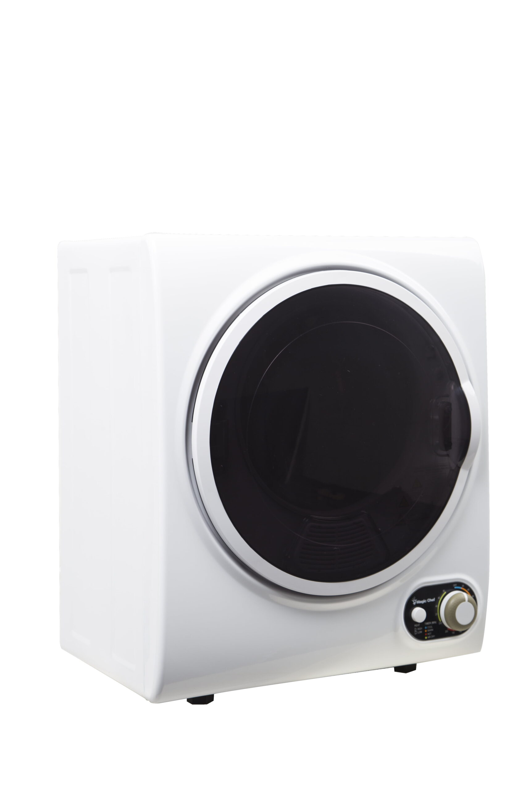 1.5 cu. ft. Compact Electric Dryer, White