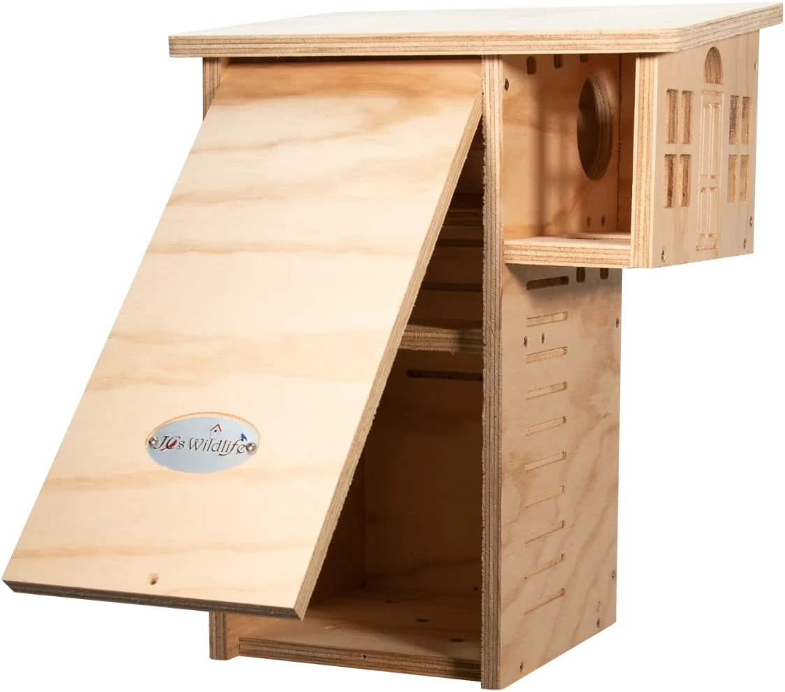 JCs Wildlife Plywood Squirrel House Nesting Box