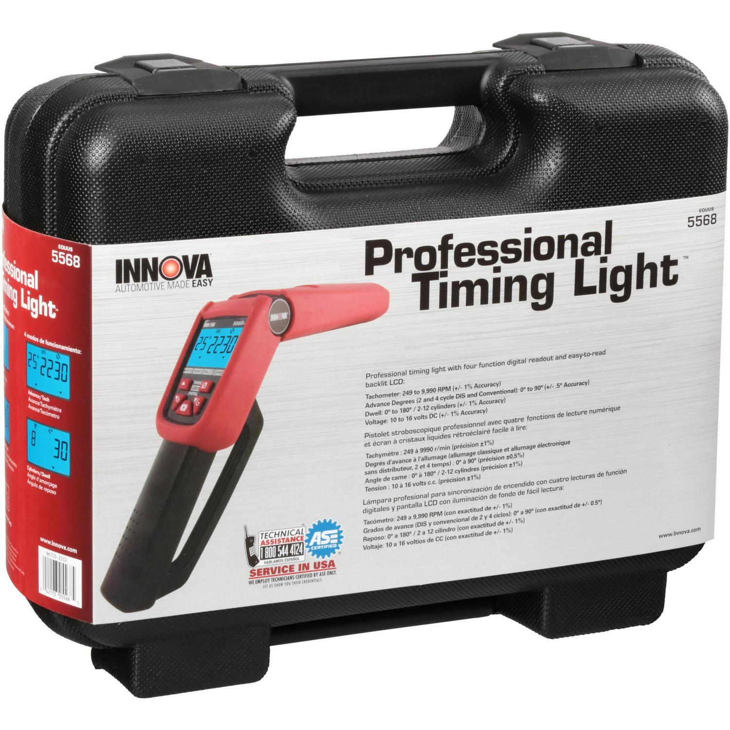 Innova 5568 Pro Series Digital Timing Light (DIS)