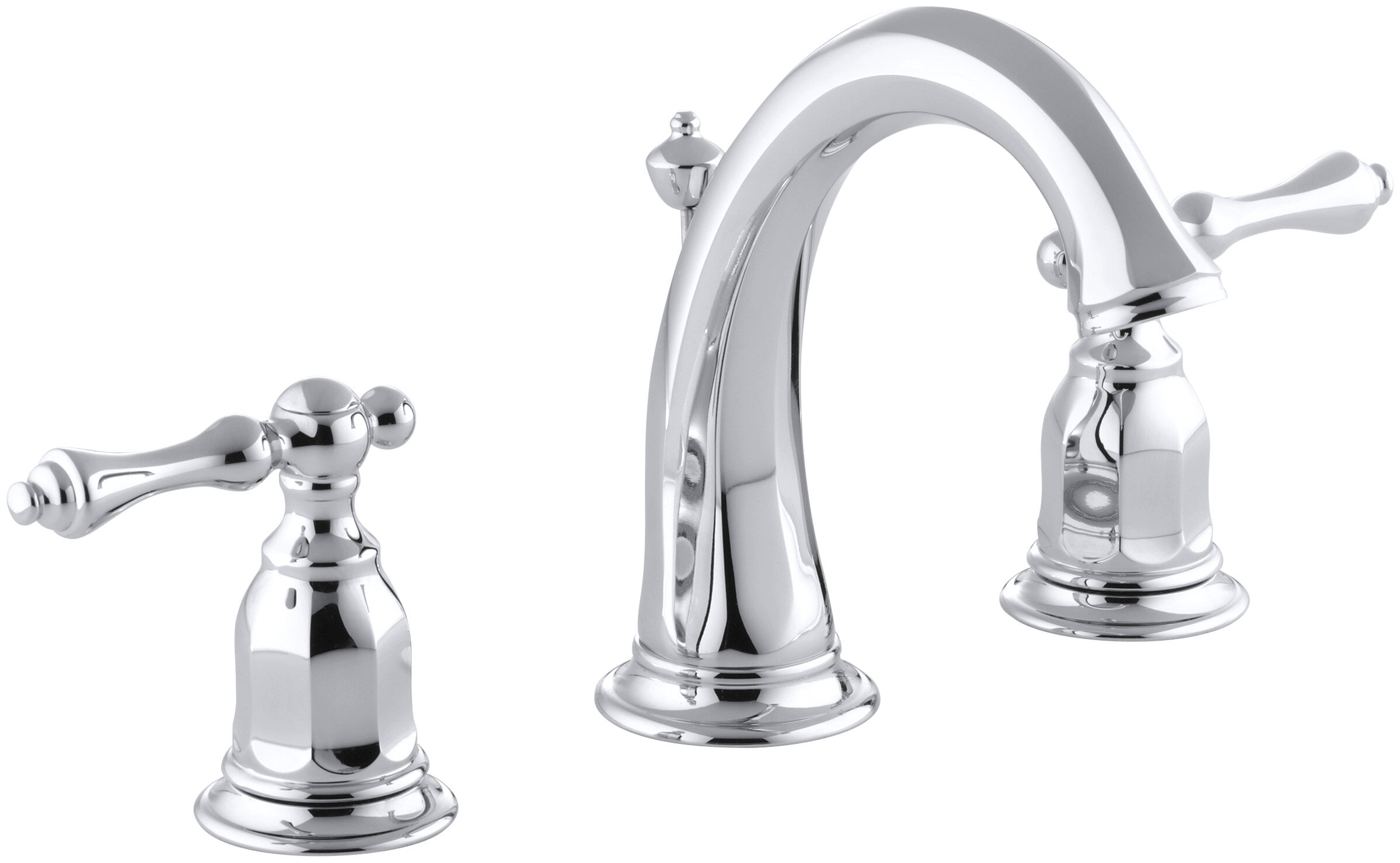 13491-4-CP Kelston Widespread Bathroom Faucet with Drain Assembly