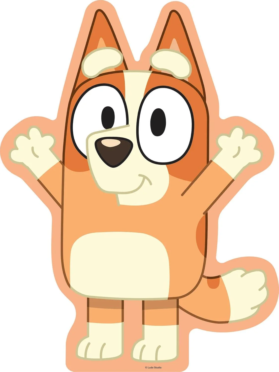 Bluey Cardboard Cutout, 3ft 10in - Bluey