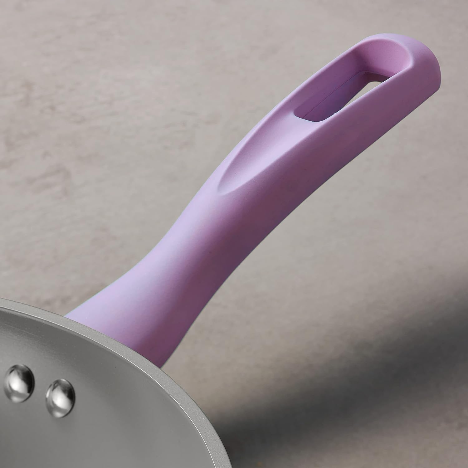 14-Piece Ceramic Cookware Set Purple Nonstick, Induction-Ready, Oven Safe, Dishwasher Safe, Includes Fry Pans, Sauté Pan, Sauce Pans, Dutch Oven, and Wooden Utensils, 80110/037DS