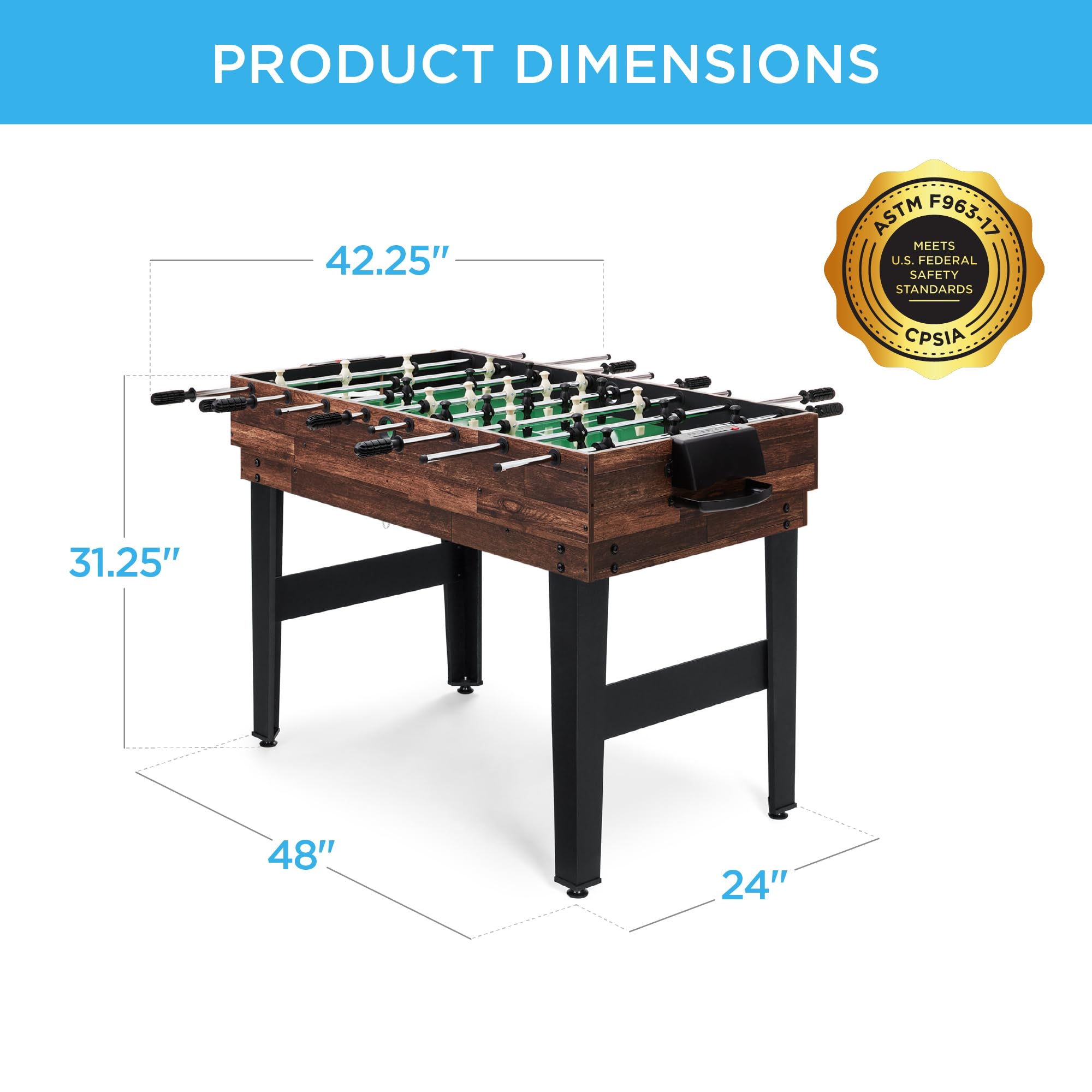 Best Choice Products Shuffleboard Backgammon