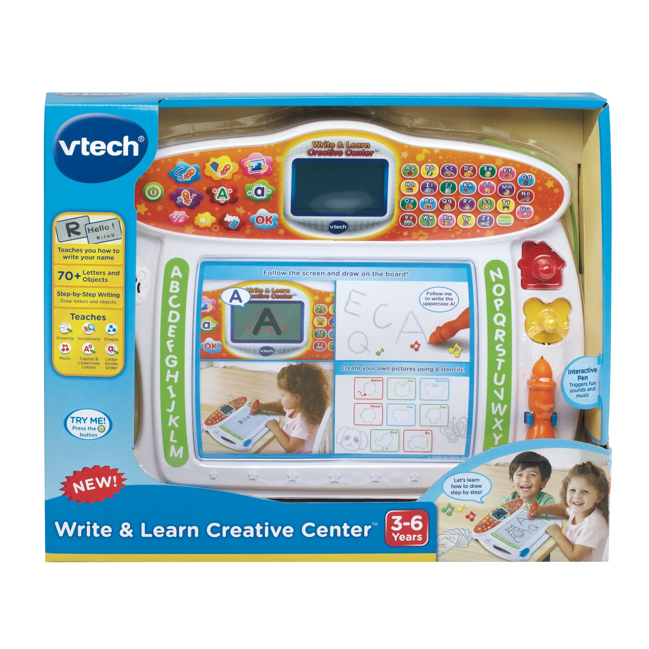 VTech, Write and Learn Creative Center, Writing Toy for Preschoolers, Teaches Writing