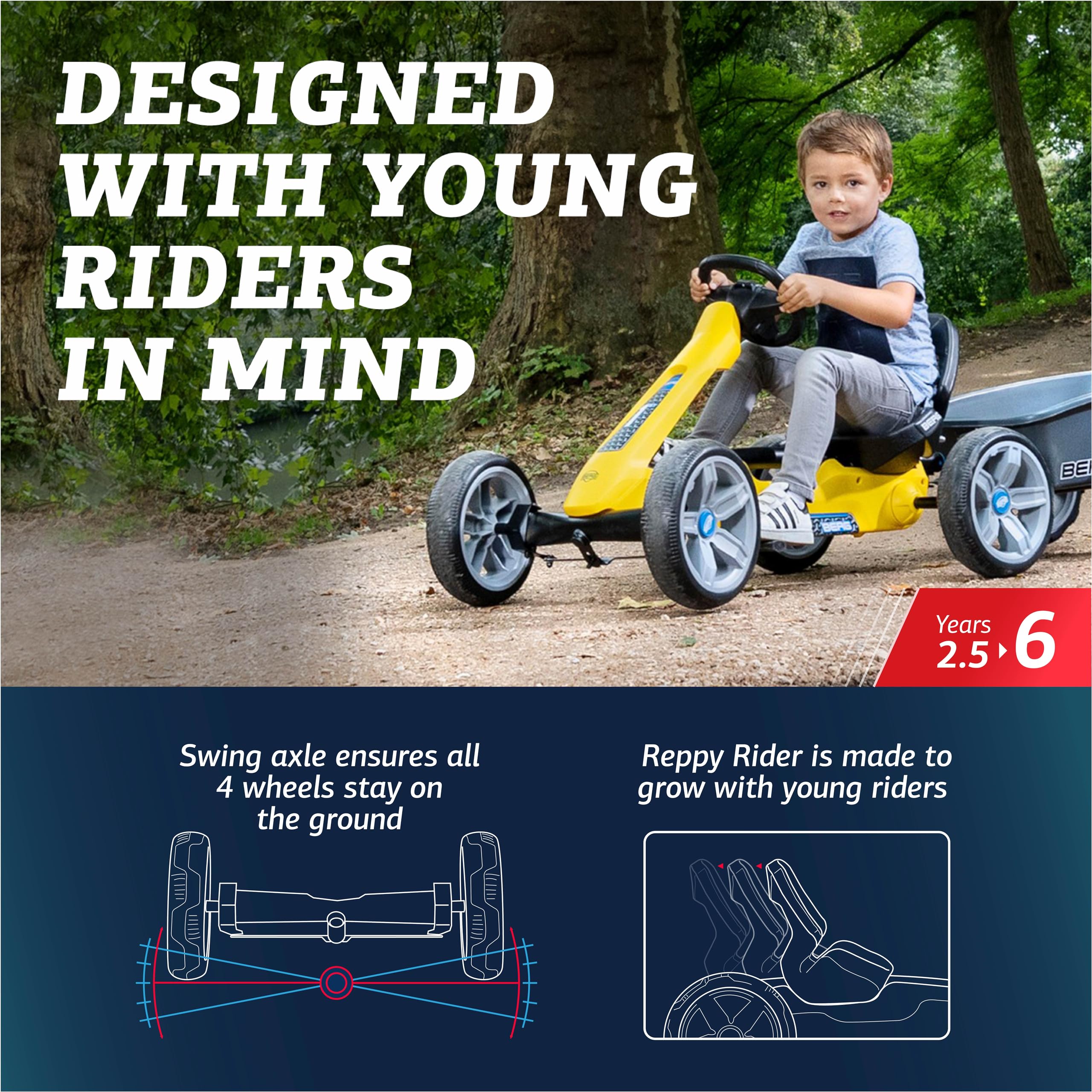 Berg Reppy Rider Kids Ride