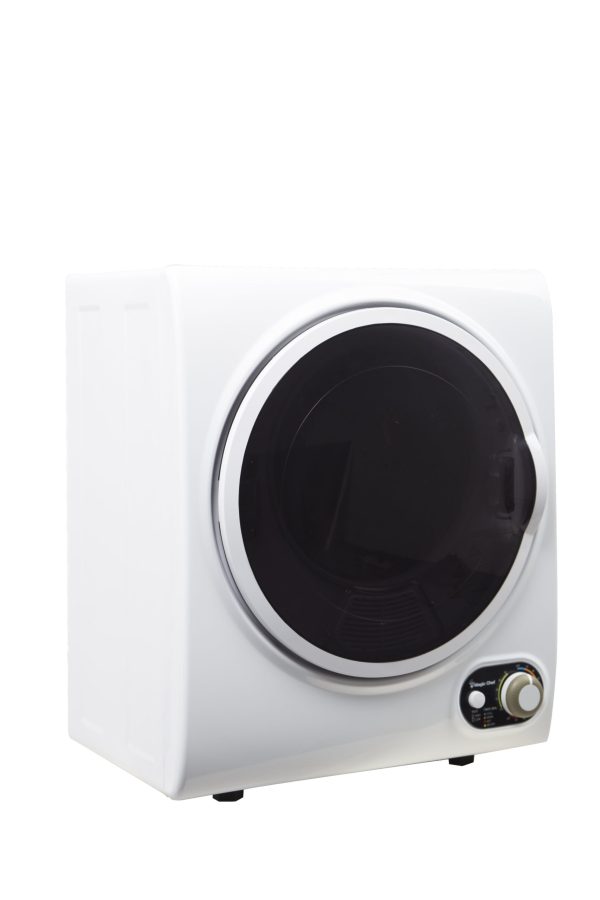 1.5 cu. ft. Compact Electric Dryer, White