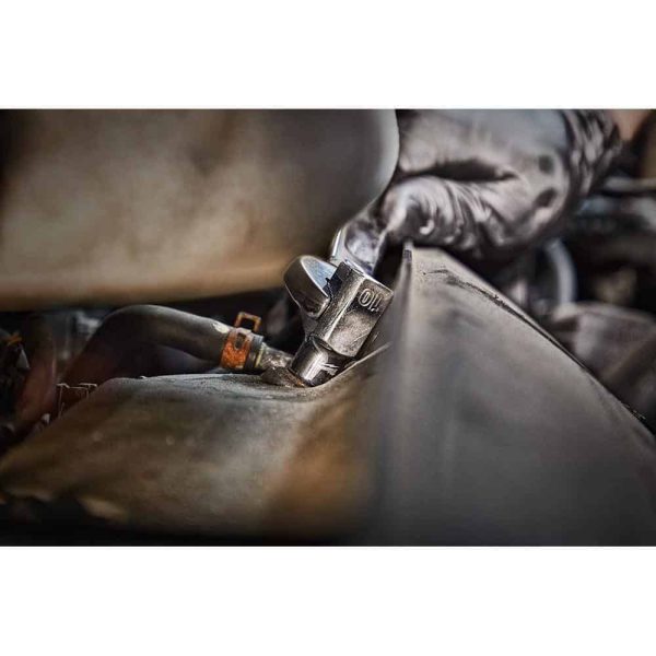 1/2 in. Drive SAE/Metric Ratchet and Socket Mechanics Tool Set with 1/2 in. Drive 18 in. Extended Ratchet (48-Piece)