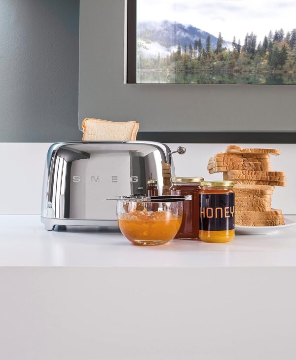 2 Slice Retro Toaster (Chrome)