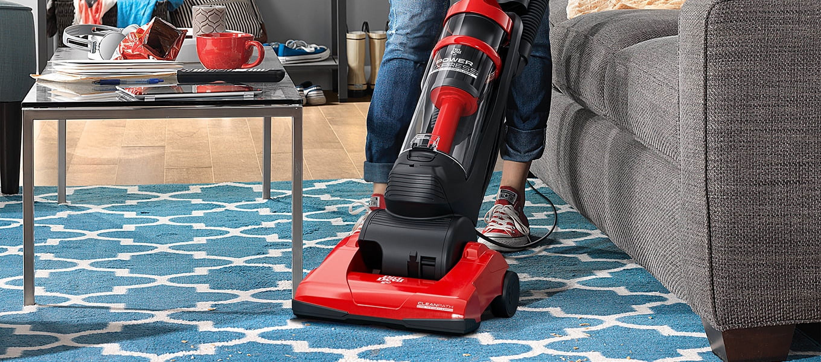 Dirt Devil Power Express Upright Bagless Vacuum, Red, UD20120