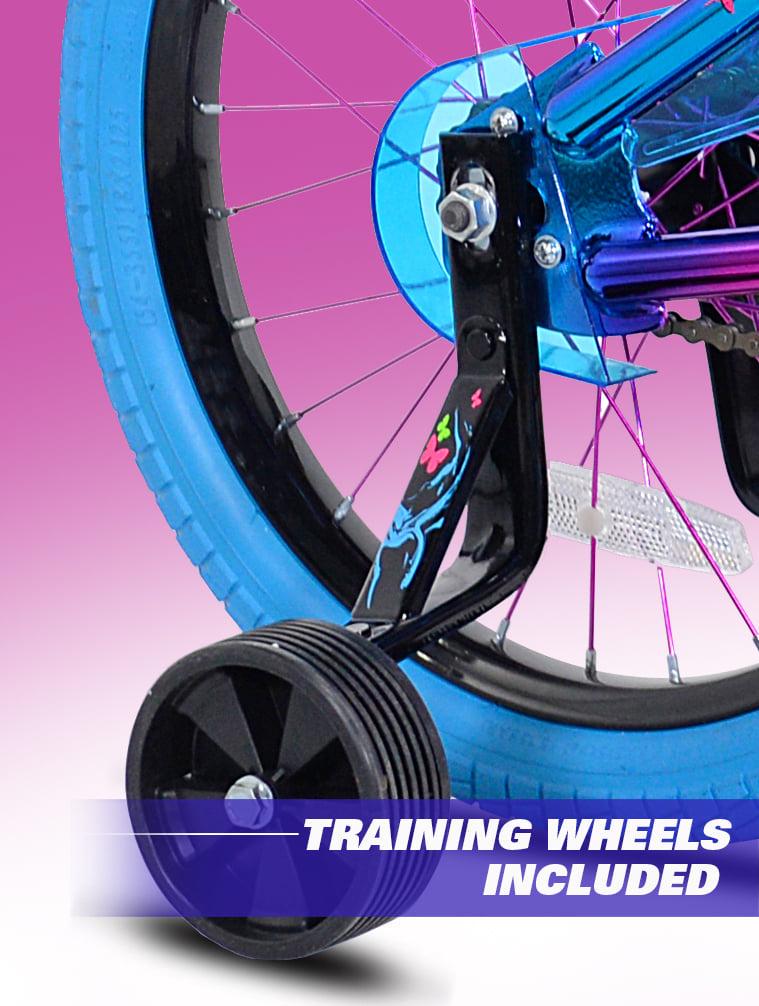 Genesis 18 Illusion Girl’s Bike, Blue/Purple