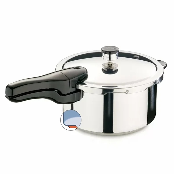 01341 4-Quart Stainless Steel Pressure Cooker