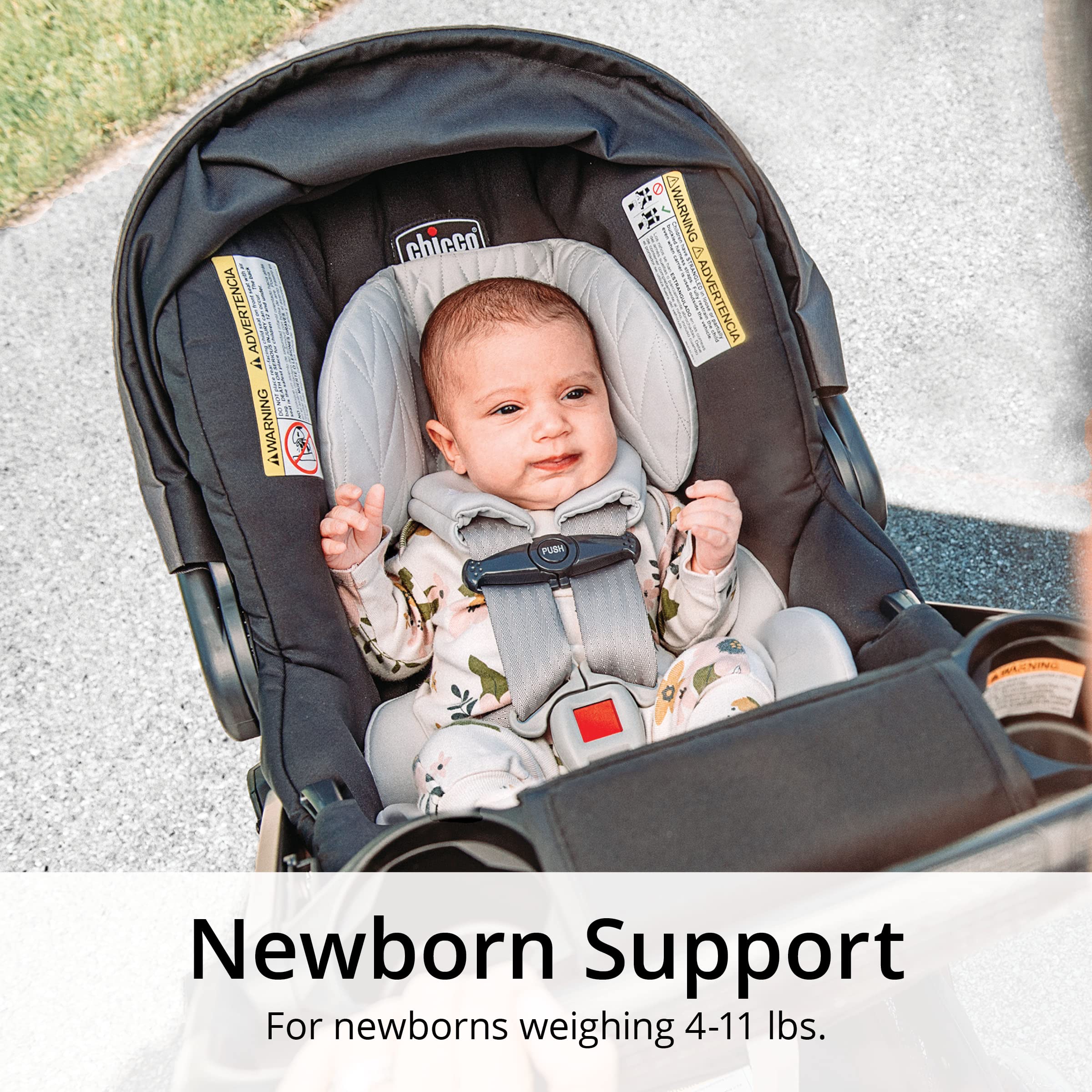 Chicco ClearTexu00ae Rear Facing Compatible Strollers