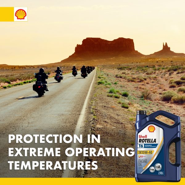 (3 pack) T6 Full Synthetic 15W-40 Diesel Engine Oil, 1 Gallon (3 Pack Case)