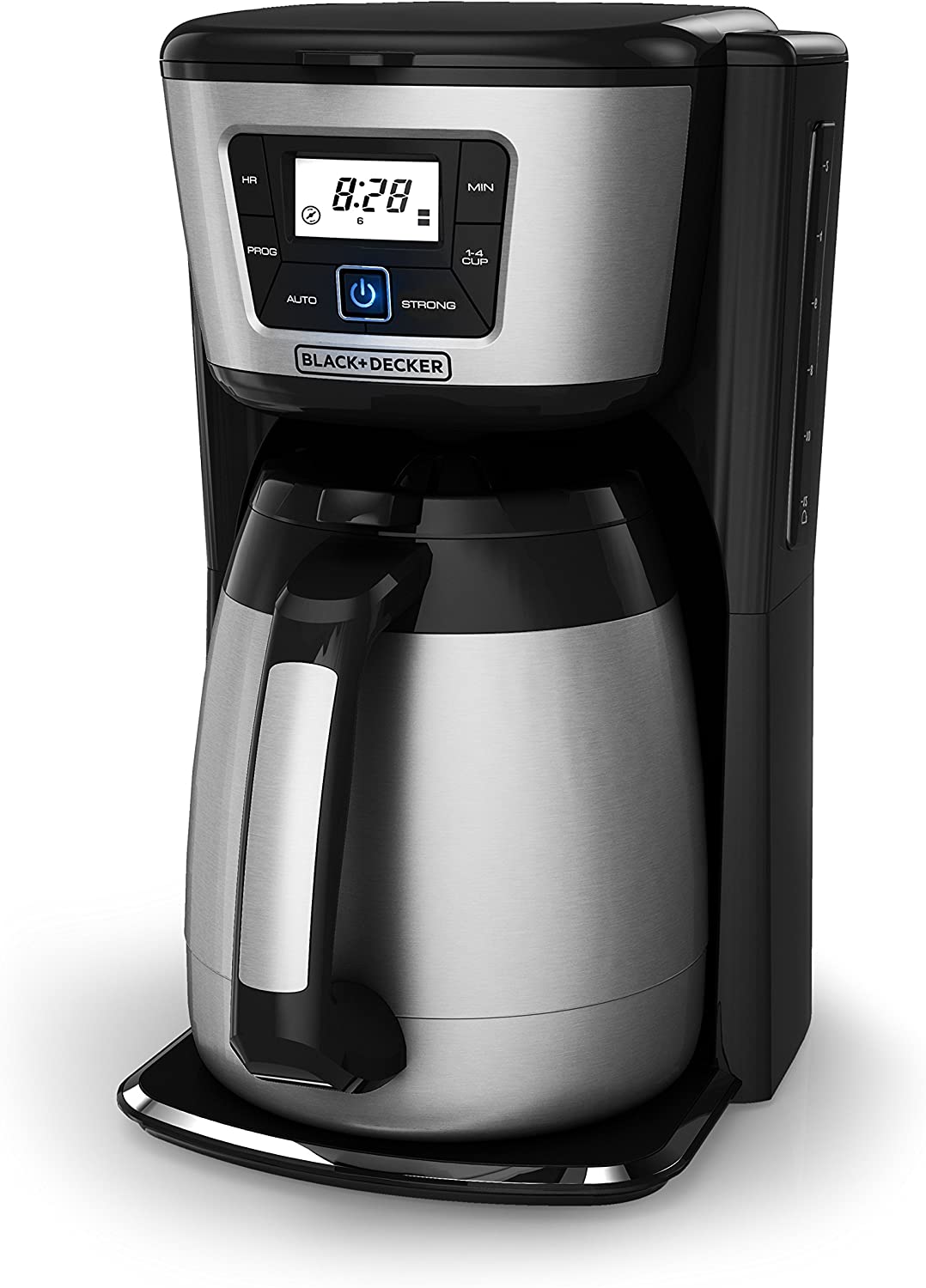 12-Cup Thermal Coffeemaker, Black/Silver, CM2035B