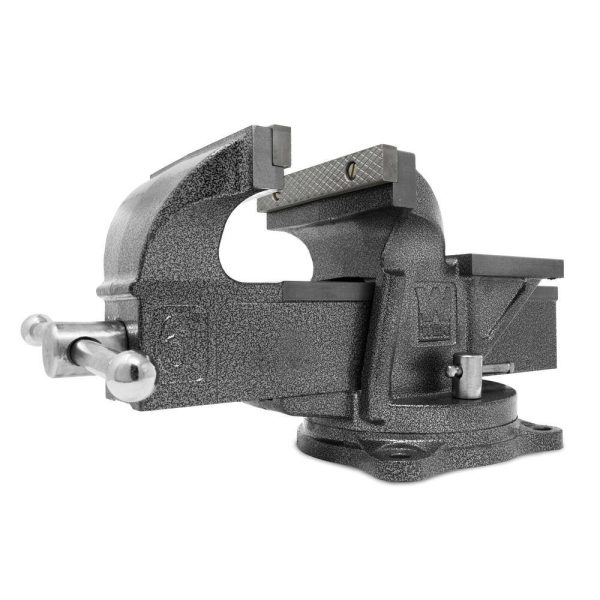 456BV 6 in. Heavy-Duty Cast Iron Bench Vise with Swivel Base