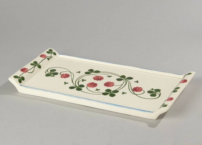 Royal Copenhagen Clover 13-Piece Hand-Painted Faience Coffee Set – Rare Collectible