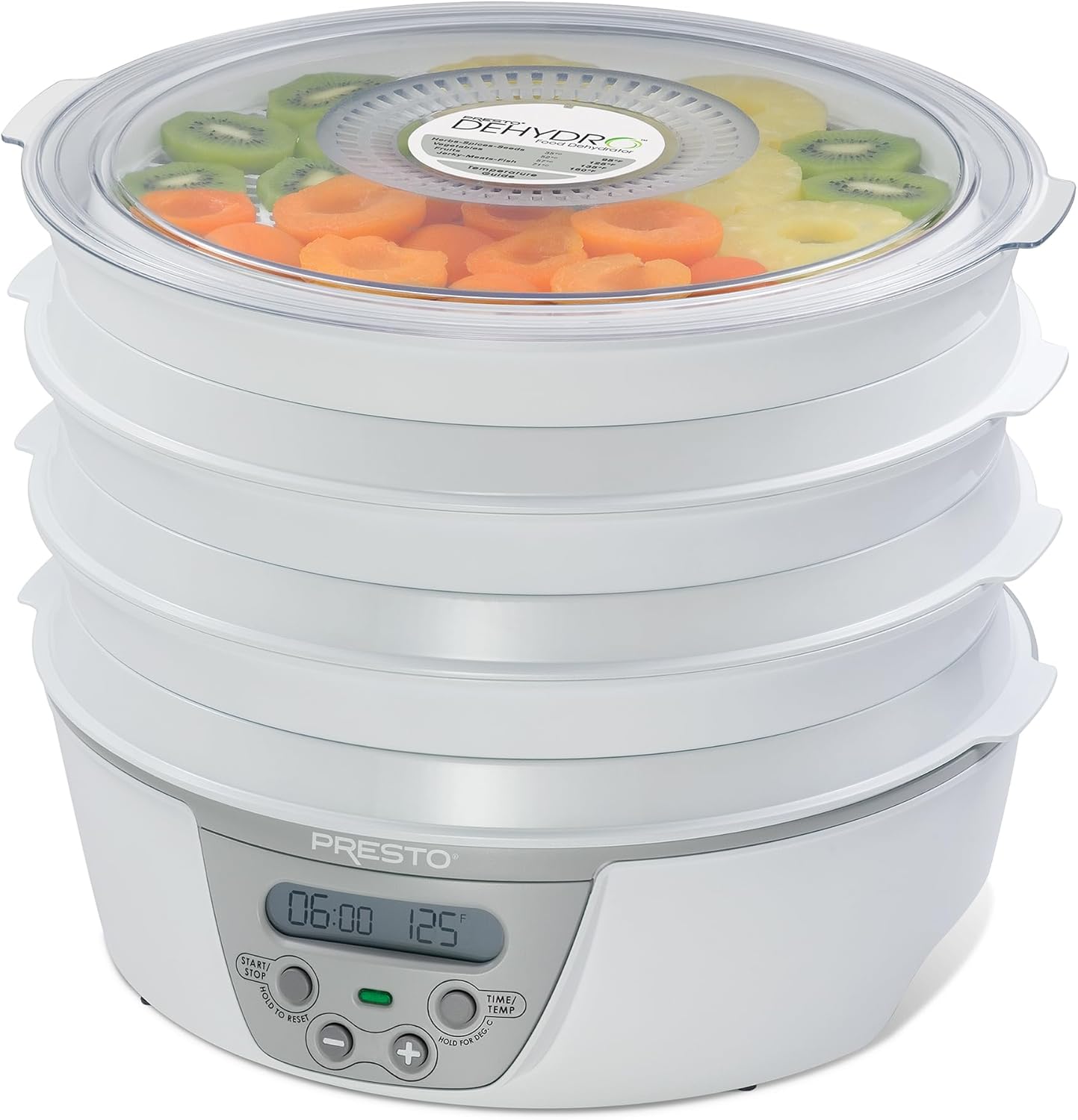 Presto 12-Quart Programmable Electric Pressure Canner, Stainless Steel, Black Finish