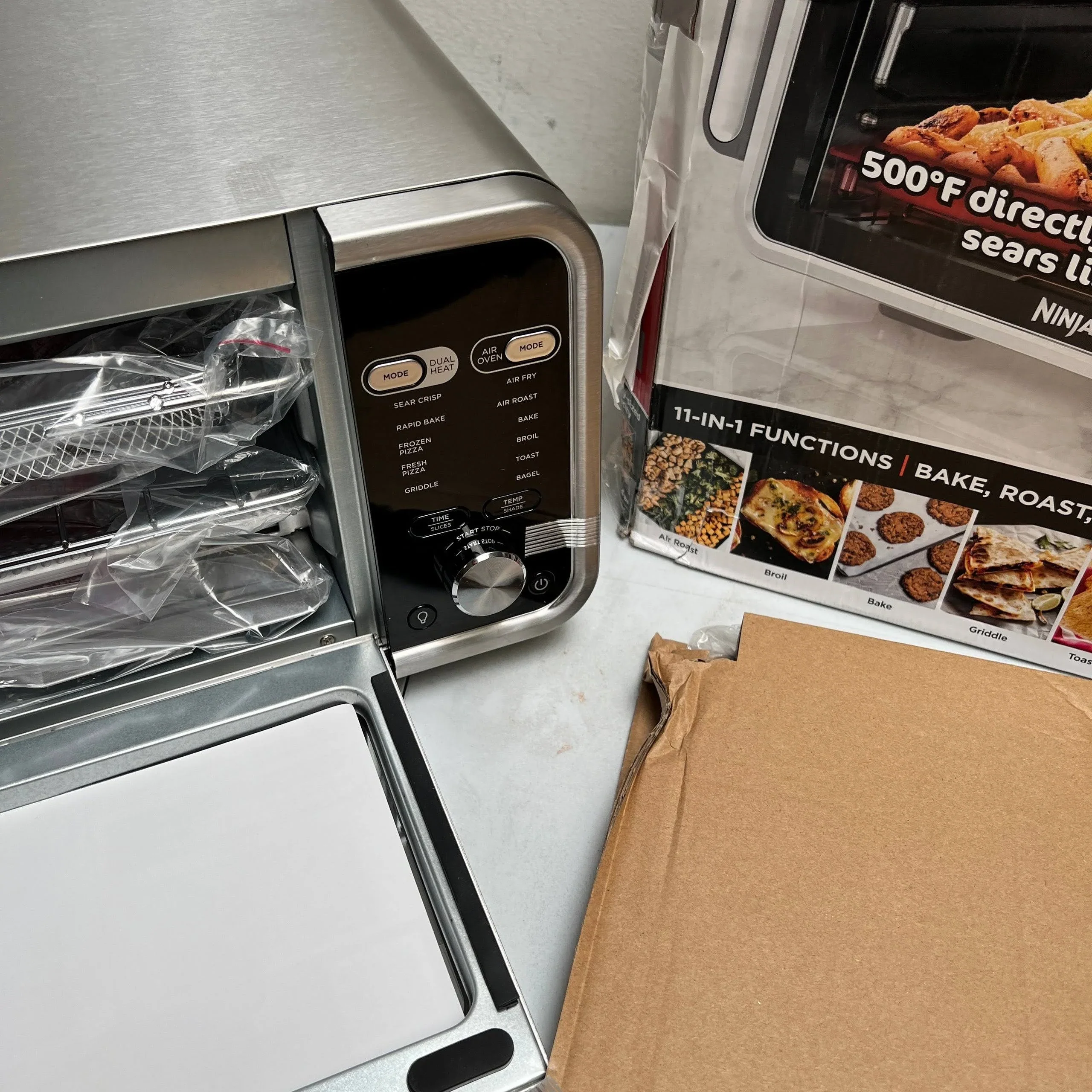 Ninja Foodi 11-in-1 Convection Toaster Oven Functionality Dual Heat FT301