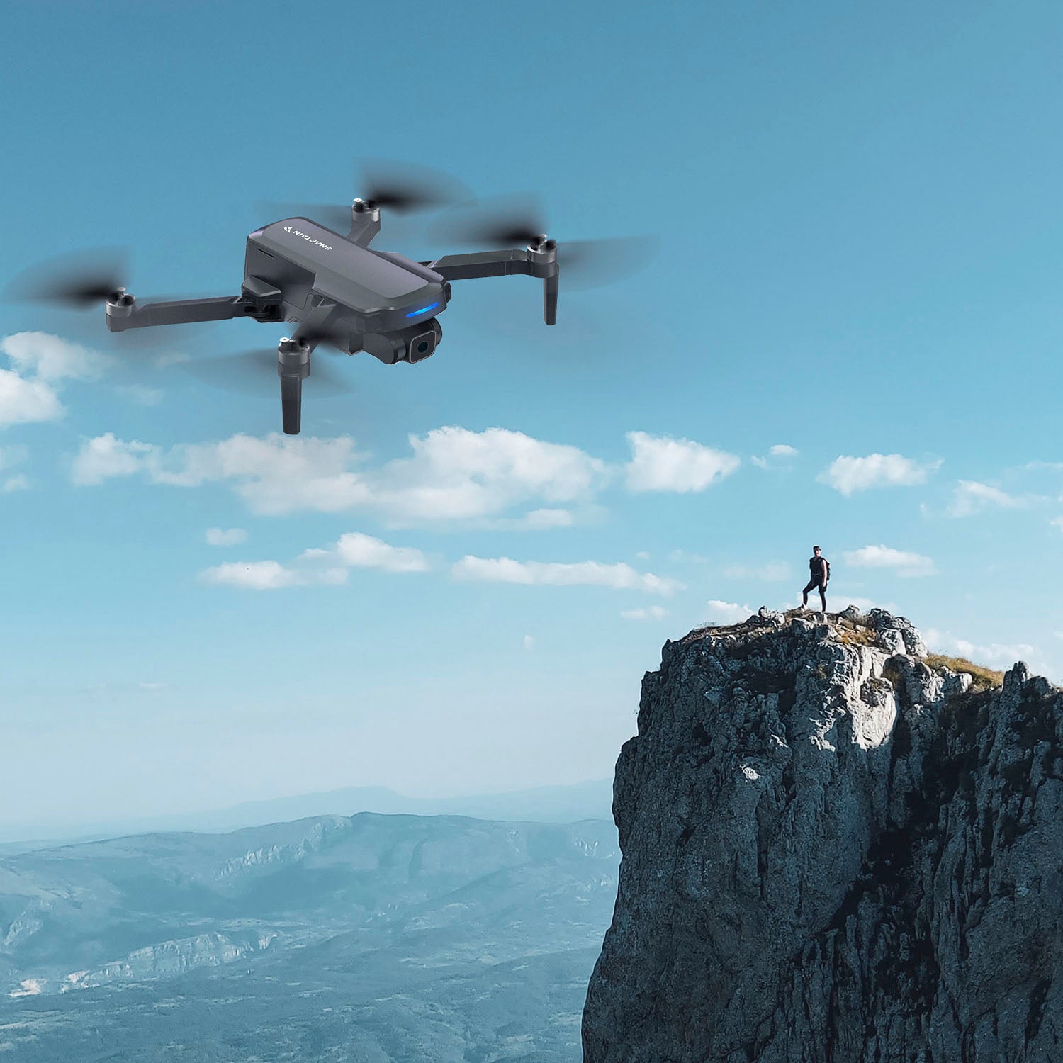 Snaptain - P30 4K Drone with Camera GPS and Remote Controller - Grey