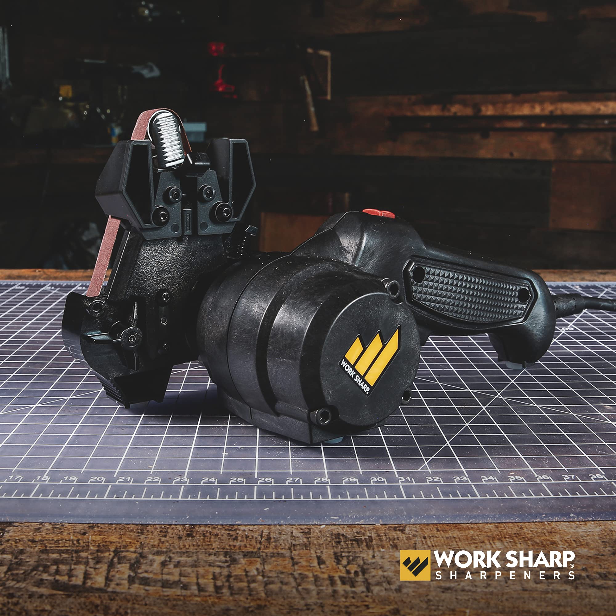 Work Sharp Mk.2 Knife & Tool Sharpener with Flexible Belts & Adjustable Sharpening Guide