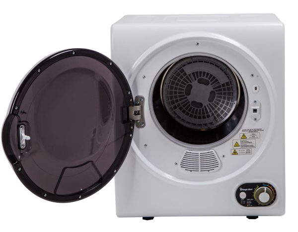1.5 cu. ft. Compact Electric Dryer, White