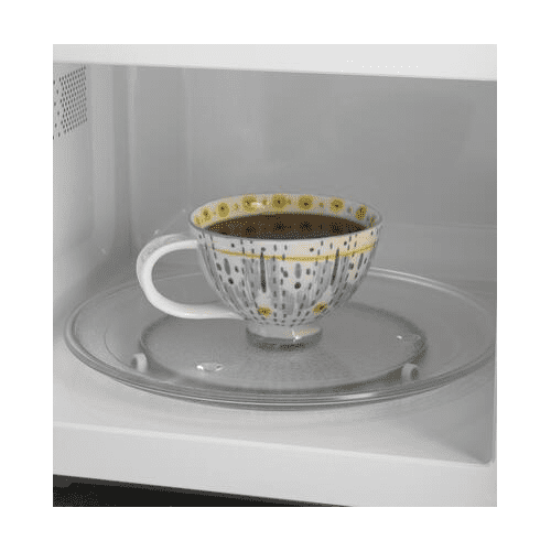 0.9 Cubic Foot Capacity Countertop Microwave Oven, White, JES1095DMWW