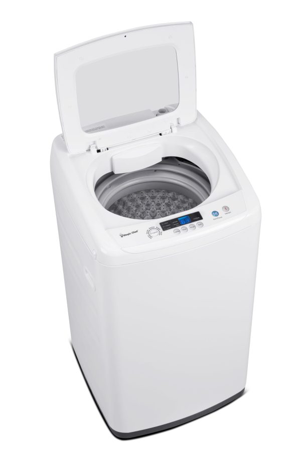 0.9 Cu. ft. Compact Topload Washer, White