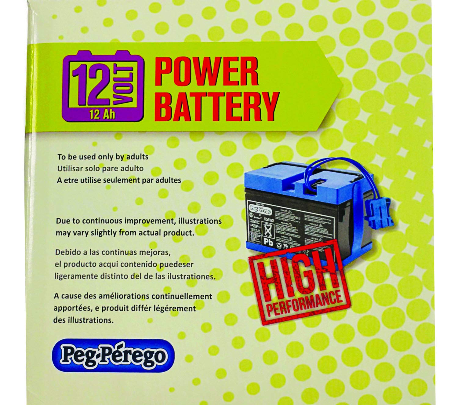Peg Perego Battery Volt Drop
