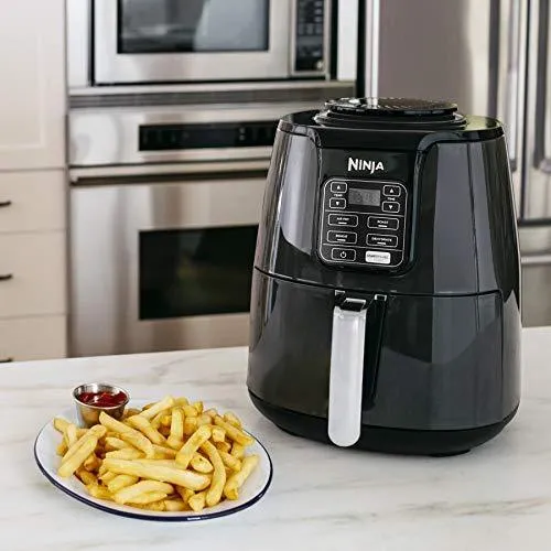 Ninja AF101 Air Fryer, 4 Qt, Black/gray