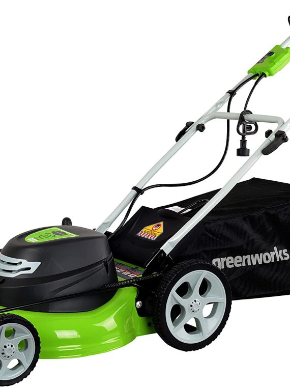 Greenworks 12 Amp 20-Inch 3-in-1Electric Corded Lawn Mower? 25022
