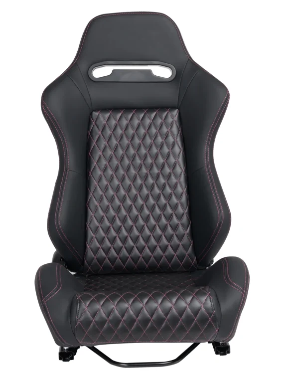 High Quality Racing Seat with Suade Material Double Slider Design – Set of 2 Pieces