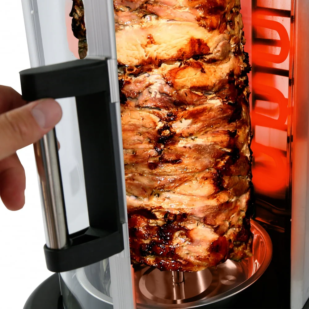 NutriChef PKRTVG34 - Vertical Rotisserie Oven - Rotating Kebob Cooker