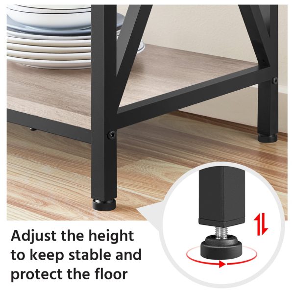 16 W x 35.5 D x 64.5 H 5-Shelf Freestanding Shelves, Gray