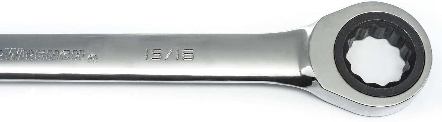 GEARWRENCH 12 Point Ratcheting Combination Wrench Set