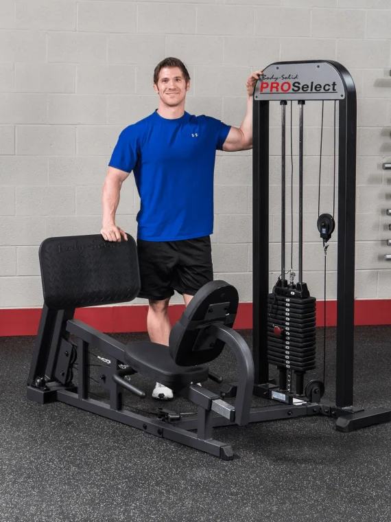 Body Solid – GLP-STK/3 Pro-Select Leg Press with 310 Weight Stack